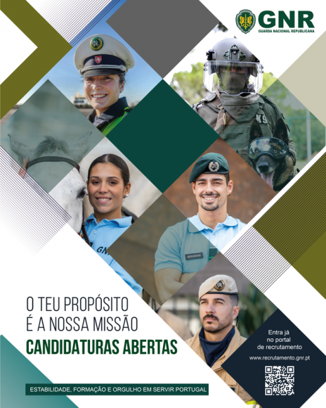 GNR - Candidaturas Abertas.