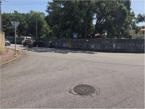 Limpeza na Rua Vendas Novas