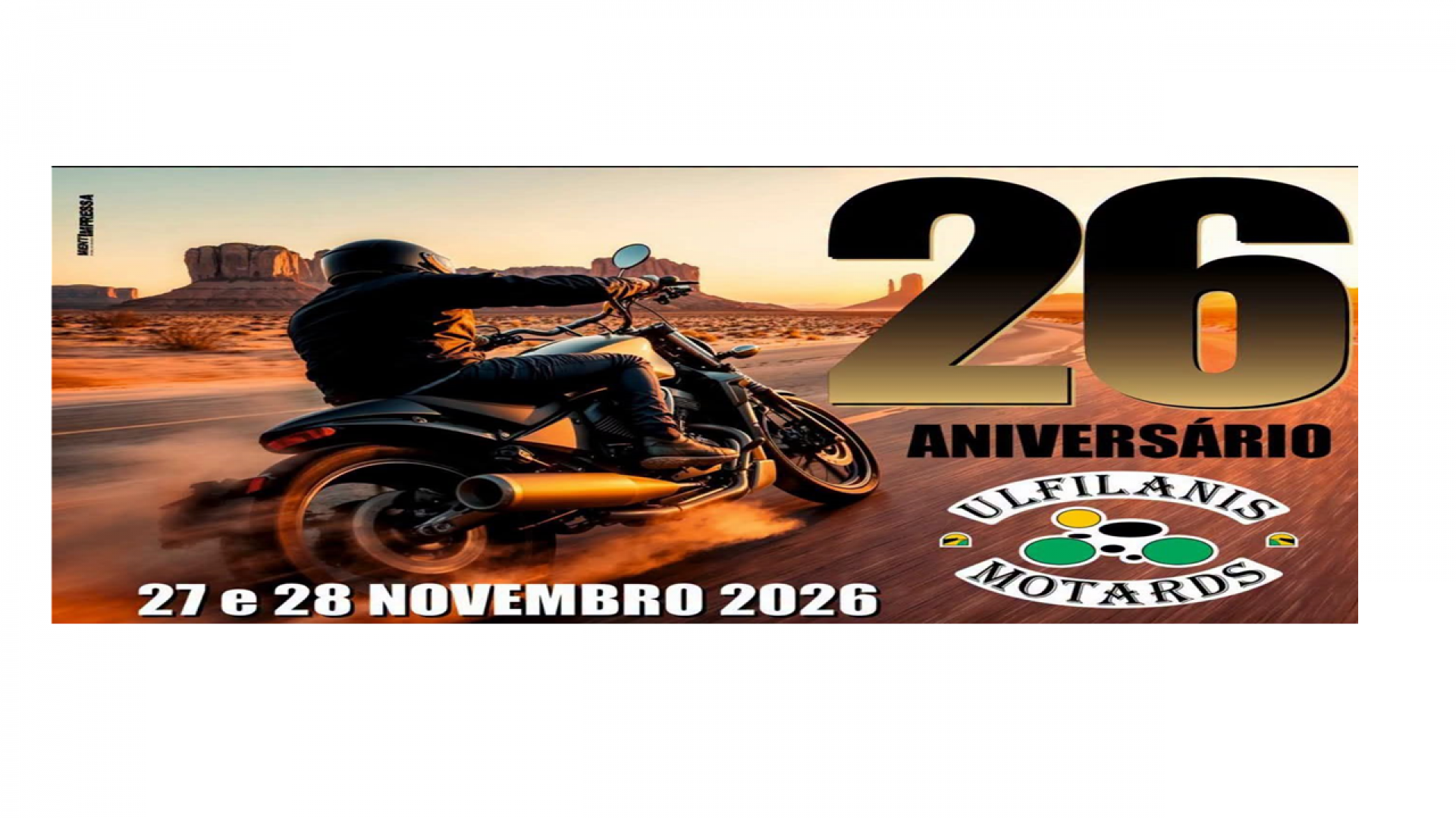 26&ordf; Anivers&aacute;rio ulfilanis motards